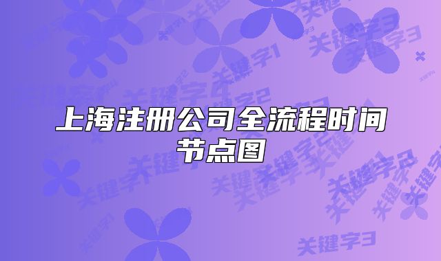 上海注冊公司全流程時間節(jié)點圖