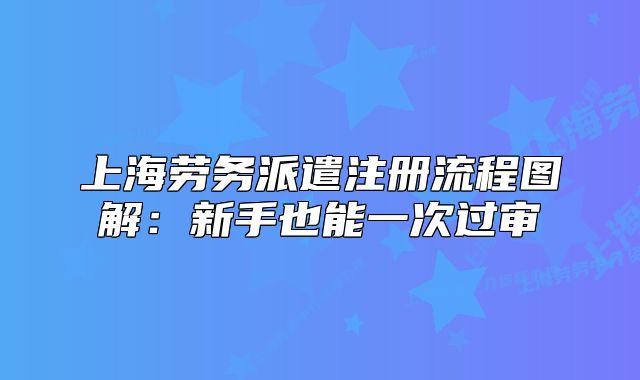 上海勞務派遣注冊流程圖解：新手也能一次過審