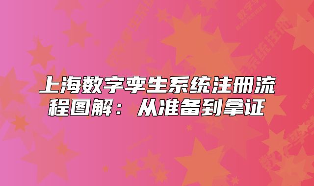 上海數(shù)字孿生系統(tǒng)注冊流程圖解：從準備到拿證