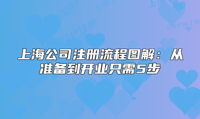 上海公司注冊(cè)流程圖解：從準(zhǔn)備到開(kāi)業(yè)只需5步